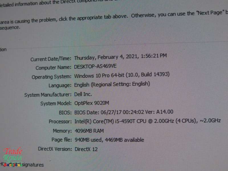 Dell OptiPlex 9020 MICRO Desktop PC | Core i5 4590T 2.0Ghz | 4GB RAM | 128GB SSD DESKTOP PC