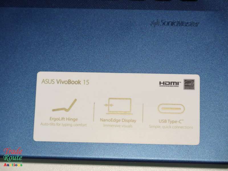 ASUS VivoBook 15 X512FA 15.6 Inch HD Notebook | Core i3 8145U 8th Gen 2.1GHz | 8GB RAM | 256GB SSD