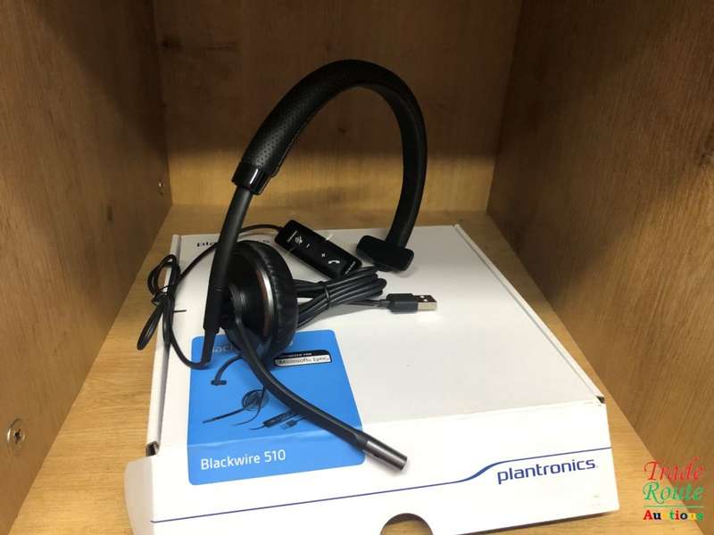 Plantronics Blackwire C510 USB Headset - On-Ear Mono Headset, Wired