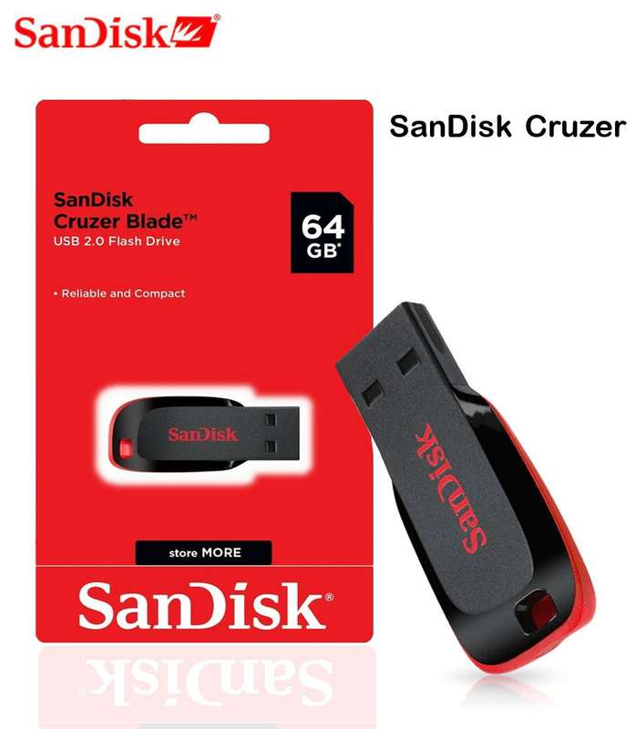 SanDisk Cruzer Blade 64GB Flash Drive