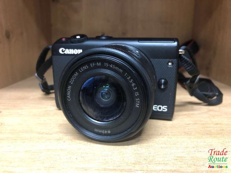 Canon EOS M100 24.2 Megapixel Mirrorless Camera with Canon 15-45mm Lens