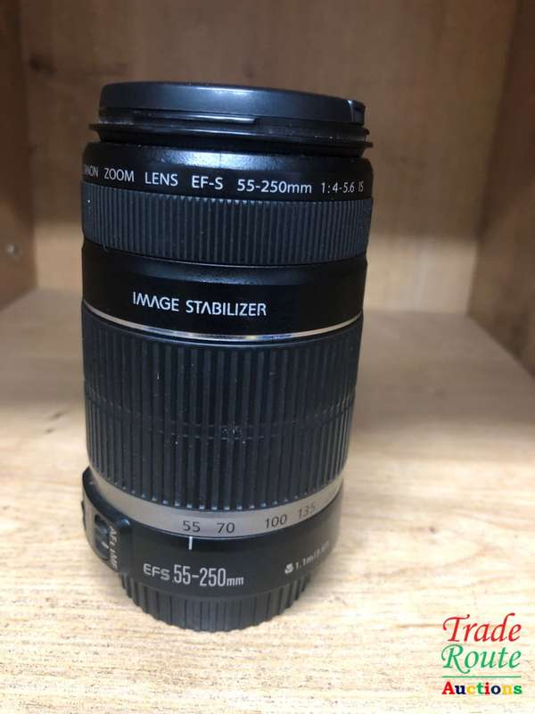 PLZ READ *** Canon EF-S 55-250mm IS (Image Stabilizer) Lens for Canon DSLR Cameras