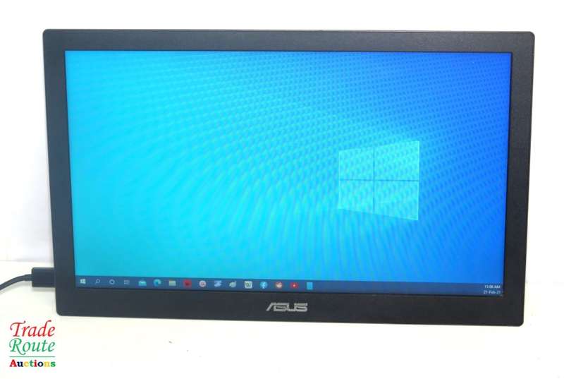ASUS MB168B Portable monitor - 15.6"(1366x768) USB-powered, Ultra-slim, 15.6-inch HD