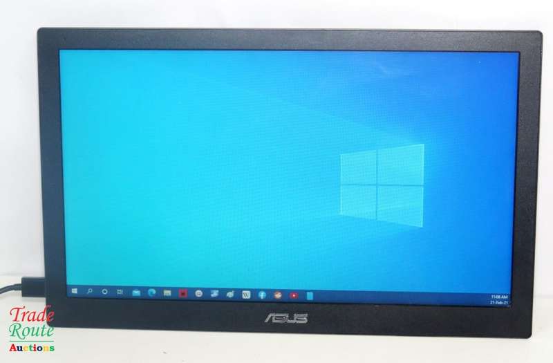 ASUS MB168B Portable monitor - 15.6"(1366x768) USB-powered, Ultra-slim, 15.6-inch HD