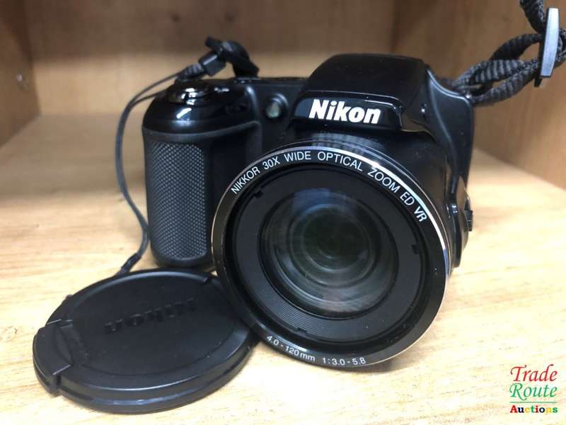 Nikon COOLPIX L820 16 MP CMOS Digital Camera with 30x Zoom Lens and Full HD 1080p Video (Black) 30X