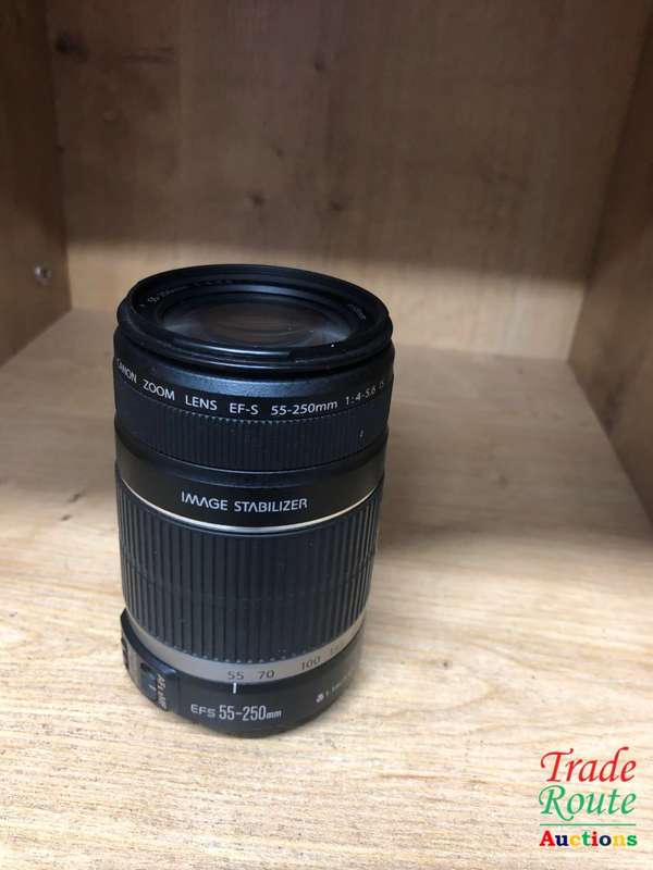 Canon EF-S 55-250m IS (Image Stabilizer)  Lens for Canon DSLR Cameras