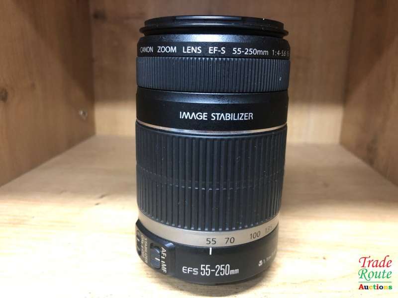 Canon EF-S 55-250m IS (Image Stabilizer)  Lens for Canon DSLR Cameras