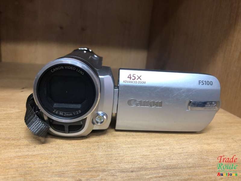 Canon FS100 SD memory card camcorder 45X ADVANCED ZOOM
