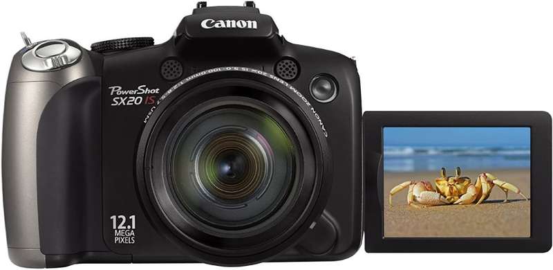 Canon PowerShot SX20 IS Digital Camera (12.1 Megapixel, 20x Optical Zoom) 2.5 inch LCD