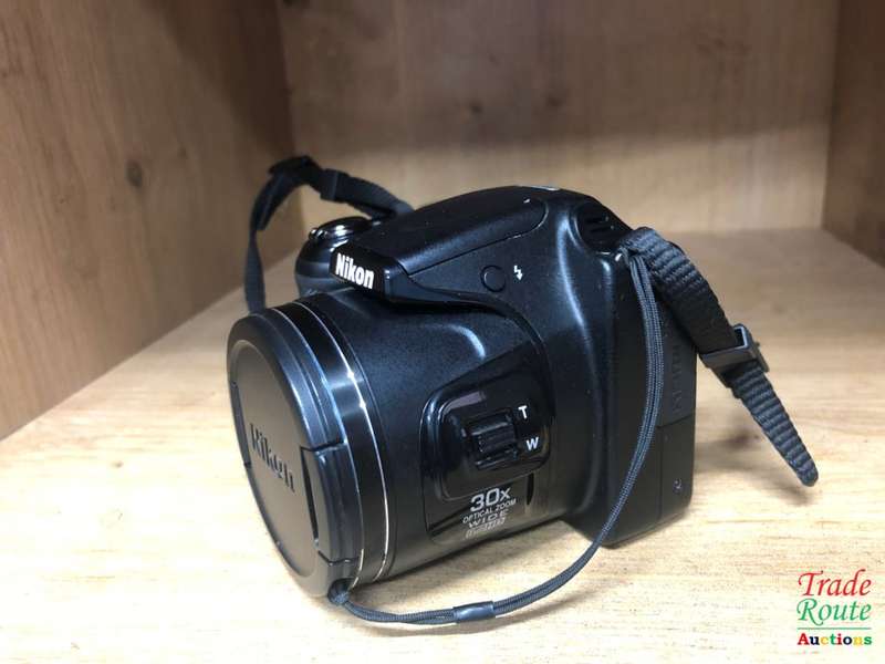 Nikon COOLPIX L820 16 MP CMOS Digital Camera with 30x Zoom Lens and Full HD 1080p Video (Black) 30X