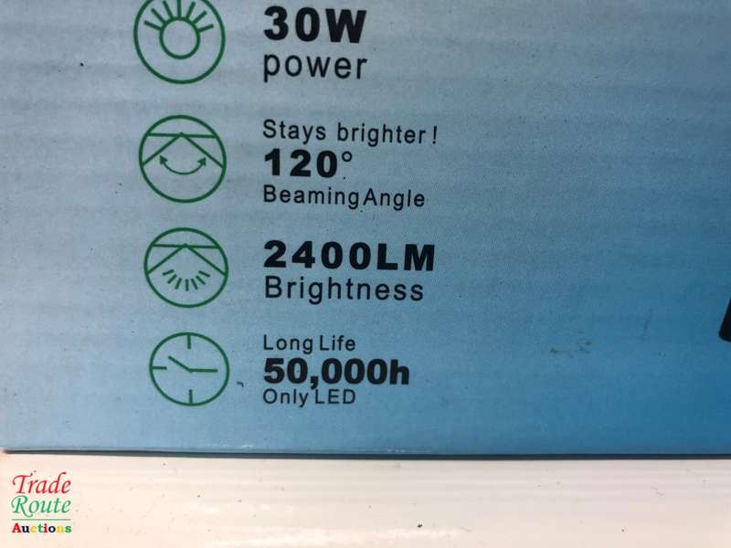 LED Rechargeable Outdoor Floodlight - Camping Light 30W