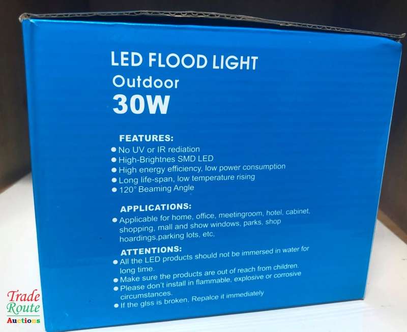 LED Rechargeable Outdoor Floodlight - Camping Light 30W