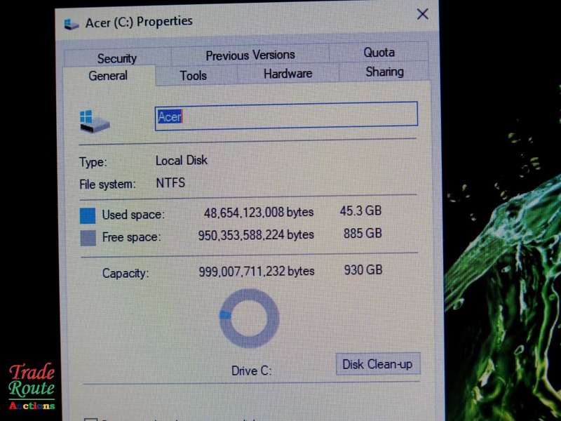 Acer Aspire 3 A315-54 15.6" Laptop | Core i3 8145U 8th Gen 2.1GHz | 4GB RAM | 1TB HDD