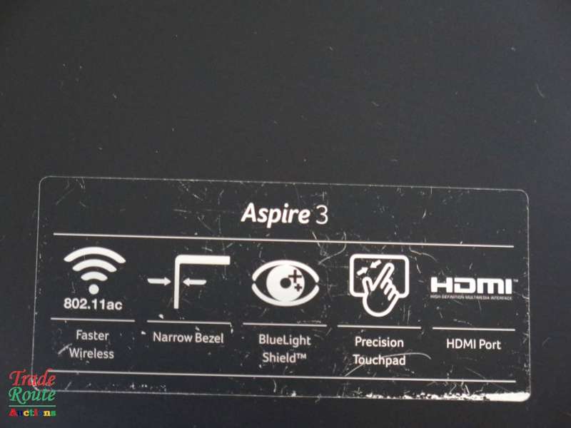 Acer Aspire 3 A315-54 15.6` Laptop | Core i3 8145U 8th Gen 2.1GHz | 4GB RAM | 1TB HDD