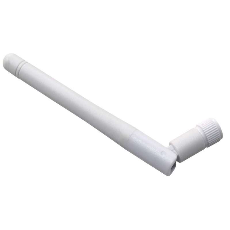 Wifi Antenna [white] - Hinged Mount WiFi / ISM Antenna, 2.4/5.8GHz, Direct Mount 4 Inch