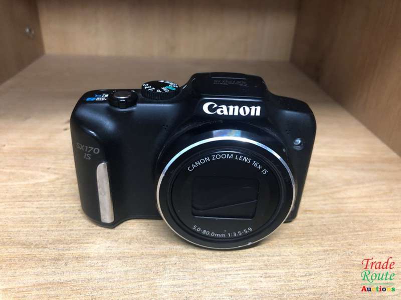 Canon PowerShot SX170 IS 16.0 MP Digital Camera - BLACK