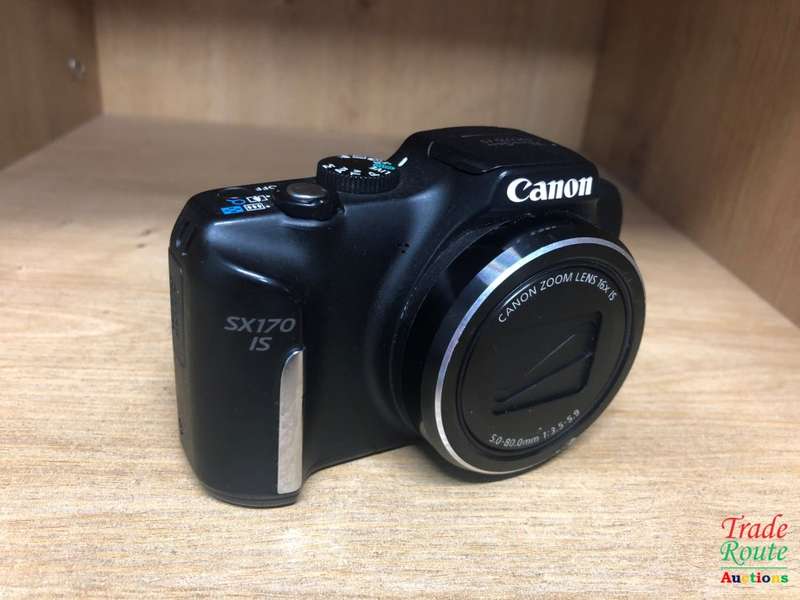 Canon PowerShot SX170 IS 16.0 MP Digital Camera - BLACK