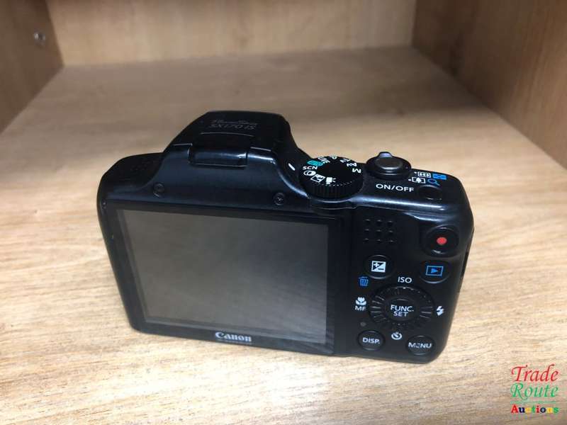 Canon PowerShot SX170 IS 16.0 MP Digital Camera - BLACK