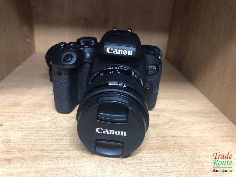 Canon EOS 800D DSLR CAMERA KIT 18-55MM IS STM LENS | 24.2 MP FULL HD | BAG + MEMORY CARD 14K VALUE