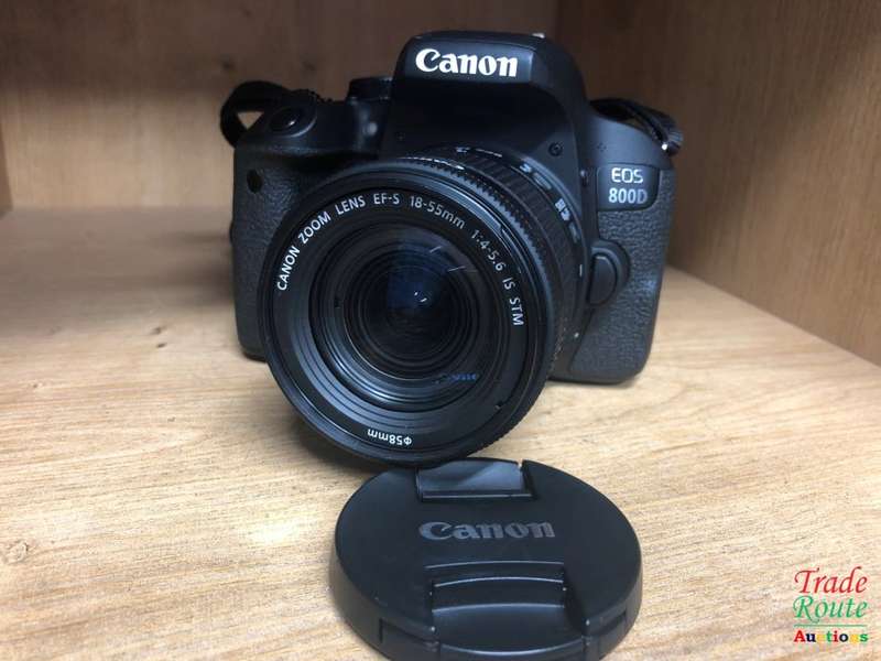 Canon EOS 800D DSLR CAMERA KIT 18-55MM IS STM LENS | 24.2 MP FULL HD | BAG + MEMORY CARD 14K VALUE