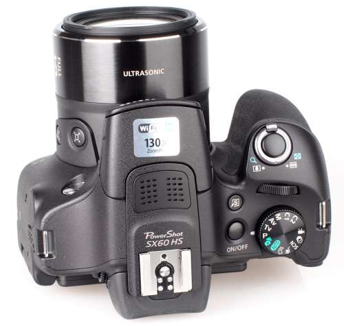 Canon Powershot SX60 HS 16.1MP Digital Camera 65x Optical Zoom Lens 3-inch LCD Tilt Screen (Black)