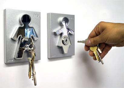 HIS AND HERS DESIGNER KEYHOLDER - Only R 30 Courier Fee Major centres