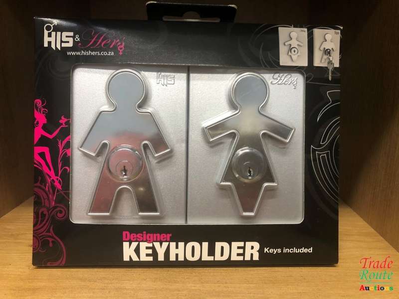 HIS AND HERS DESIGNER KEYHOLDER - Only R 30 Courier Fee Major centres