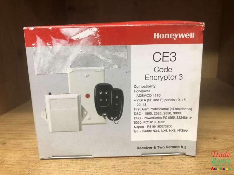Honeywell CE3 Code Encryptor 3 - Receiver plus 2 x 4 button Remotes Kit