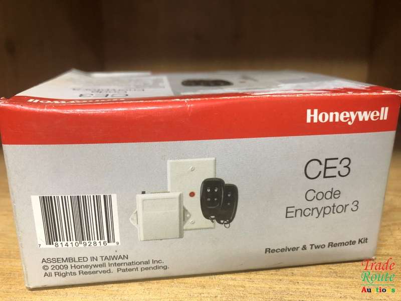 Honeywell CE3 Code Encryptor 3 - Receiver plus 2 x 4 button Remotes Kit