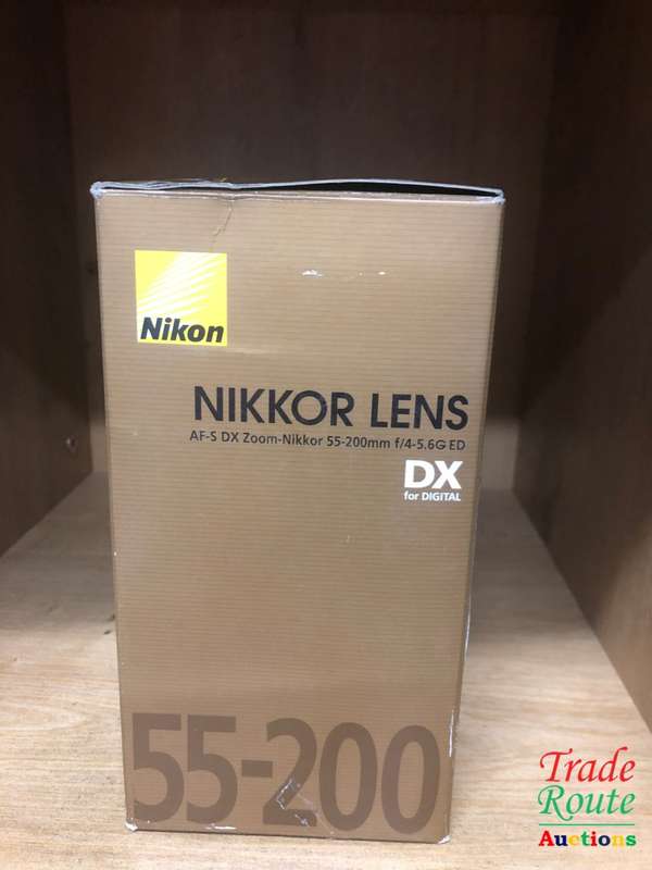 Nikon 55-200mm DX Lens for NIKON DSLR Cameras IN BOX