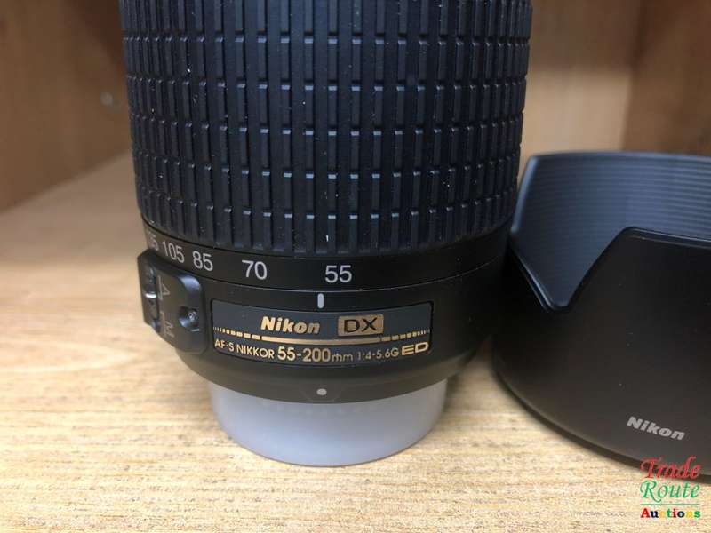 Nikon 55-200mm DX Lens for NIKON DSLR Cameras IN BOX