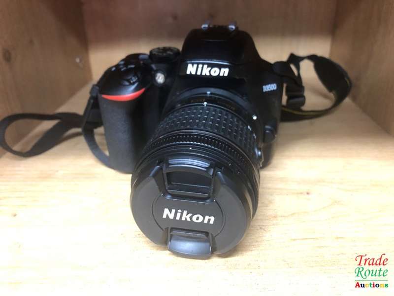 Nikon D3500 24.2 MP CMOS Digital SLR Camera body + Nikon AF-P 18-55 VR Lens Kit