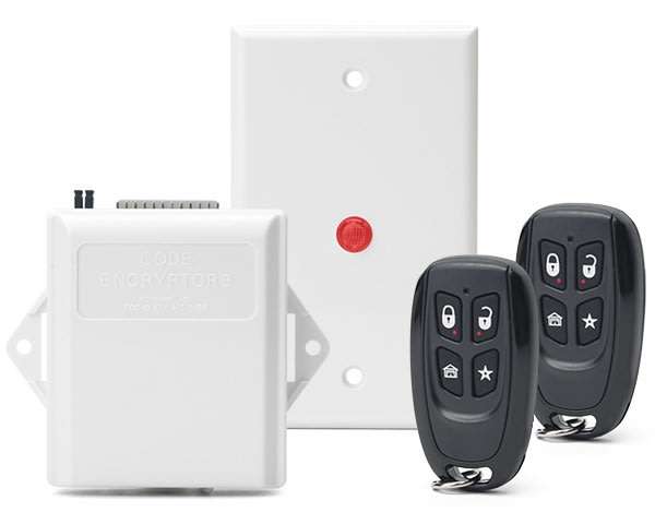 Honeywell CE3 Code Encryptor 3 - Receiver plus 2 x 4 button Remotes Kit