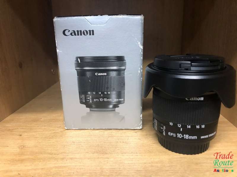 Canon EF-S 10-18mm f/4.5-5.6 IS (Image Stabilizer) STM Zoom Lens for Canon DSLR Cameras