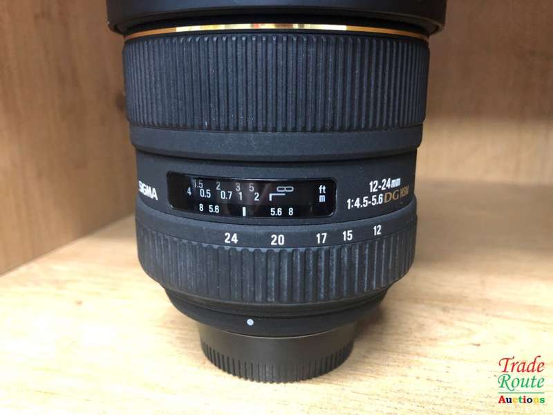 Sigma 12-24mm F4.5-5.6 DG HSM WIDE ANGLE Lens (For NIKON) DLSR Cameras *** WIDE ANGLE ***