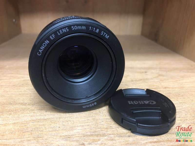 Canon EF 50mm f/1.8 STM Lens for Canon DSLR Cameras