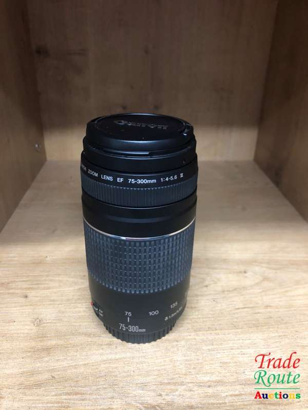 CANON EF 75-300MM 4-5.6 MARK III TELEPHOTO ZOOM LENS for 600D, 650D, 700D, 750D 1200D 1300D Etc