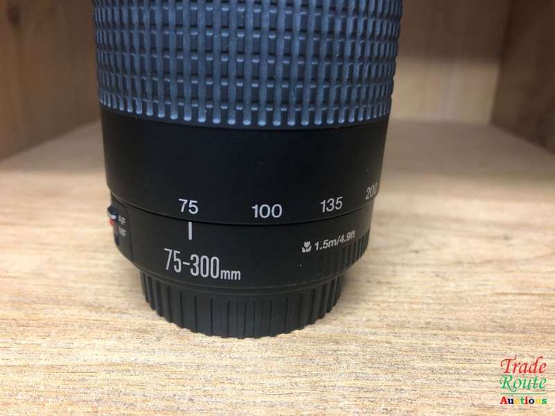 CANON EF 75-300MM 4-5.6 MARK III TELEPHOTO ZOOM LENS for 600D, 650D, 700D, 750D 1200D 1300D Etc