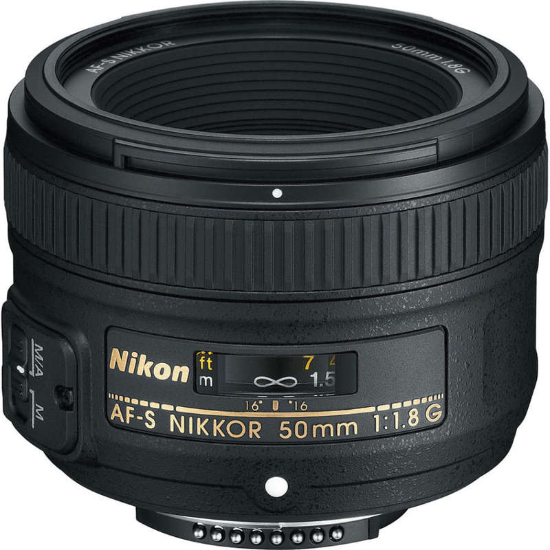 Nikon 50mm f/1.8G AF-S Nikkor Lens for Nikon Digital SLR Cameras