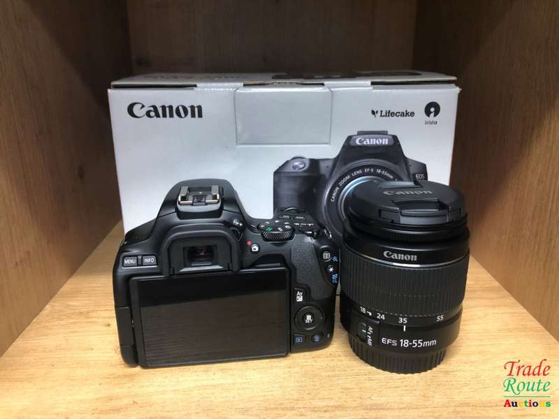 Canon EOS 250D DSLR Camera Kit - 24.1MP - DIGIC 8 - UHD 4K Video and 4K Time-Lapse Movie