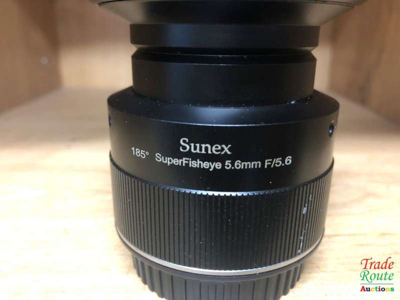 Sunex 5.6mm f/5.6 SuperFisheye Fixed Focus Lens for Canon SLR Cameras