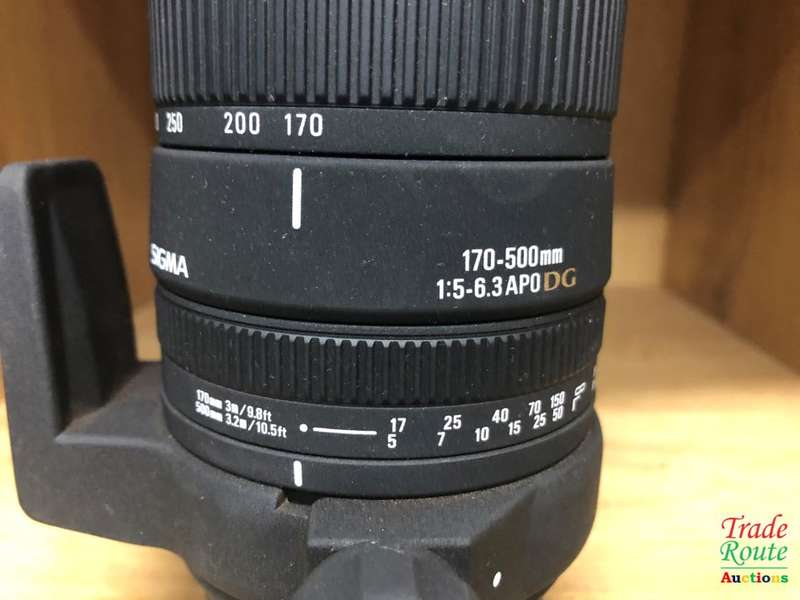 SIGMA 170-500mm F5-6.3 APO DG Telephoto Zoom Lens- HUGE LENS [SONY]