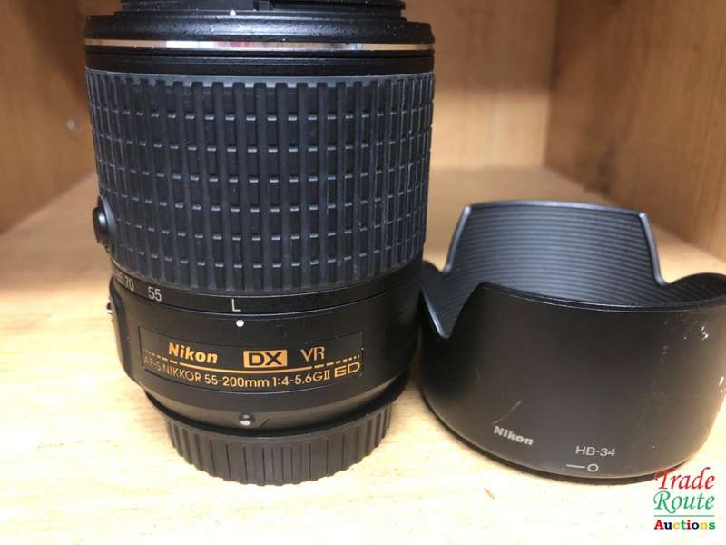 Nikon AF-S DX NIKKOR 55-200mm f/4-5.6G ED VR II Lens