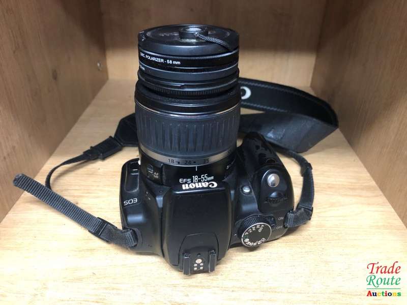 Canon EOS 350D Digital SLR camera (BLACK) WITH 18-55 mm EFS LENS