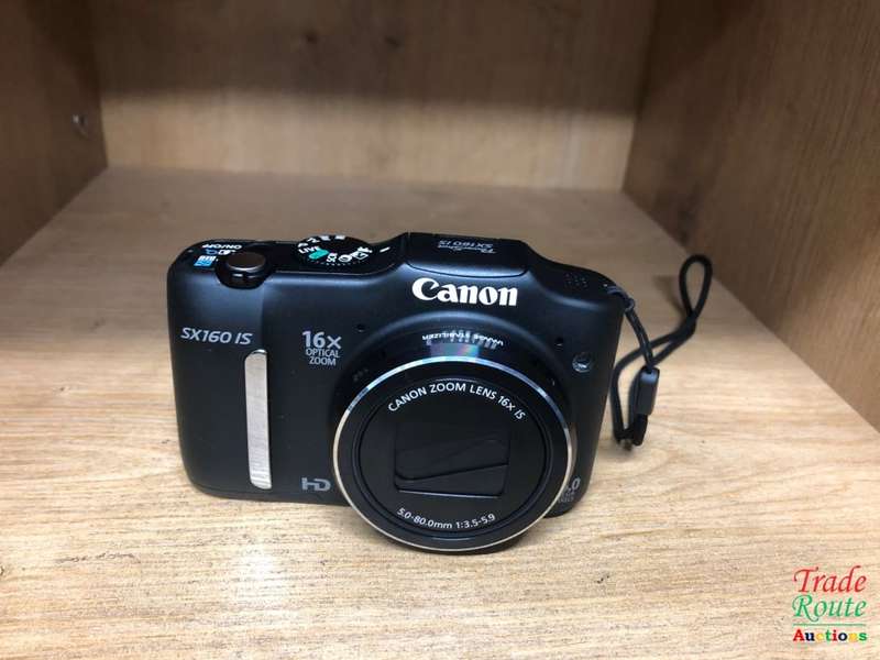 Canon PowerShot SX160 IS 16.0 MP Digital Camera with 16x Wide-Angle Optical Image Stabilized Zoom