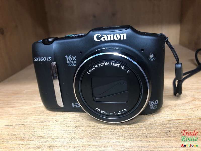 Canon PowerShot SX160 IS 16.0 MP Digital Camera with 16x Wide-Angle Optical Image Stabilized Zoom