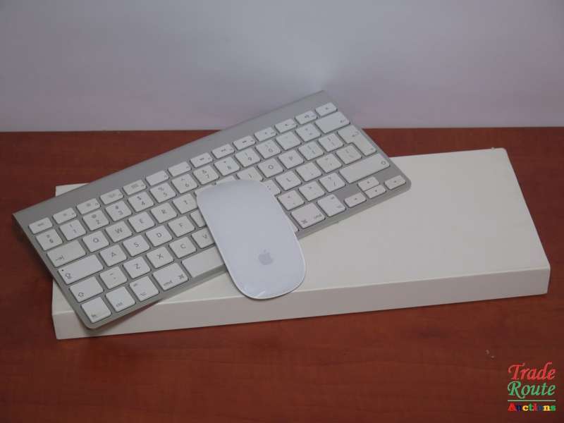 APPLE MAGIC WIRELESS KEYBOARD A1314 + APPLE WIRELESS MOUSE SET IN BOX