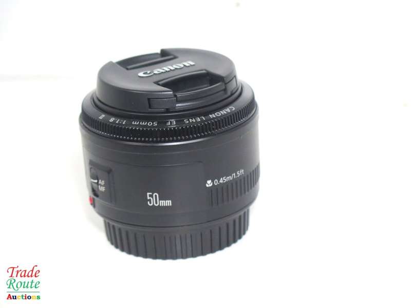 Canon EF 50mm f/1.8 II Lens - Fits Canon Cameras