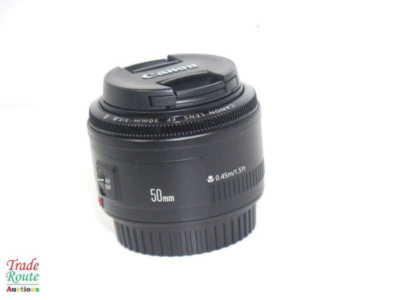Canon EF 50mm f/1.8 II Lens - Fits Canon Cameras