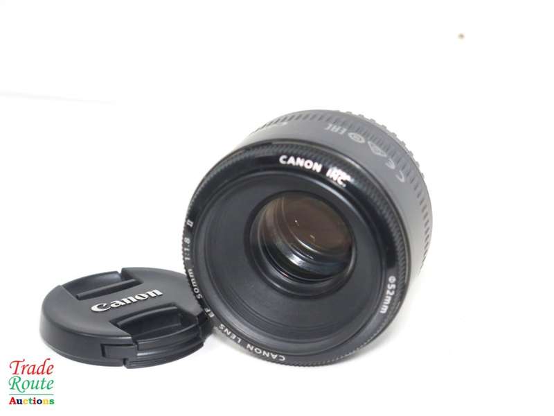 Canon EF 50mm f/1.8 II Lens - Fits Canon Cameras